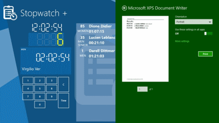 Stopwatch for Windows 8.1